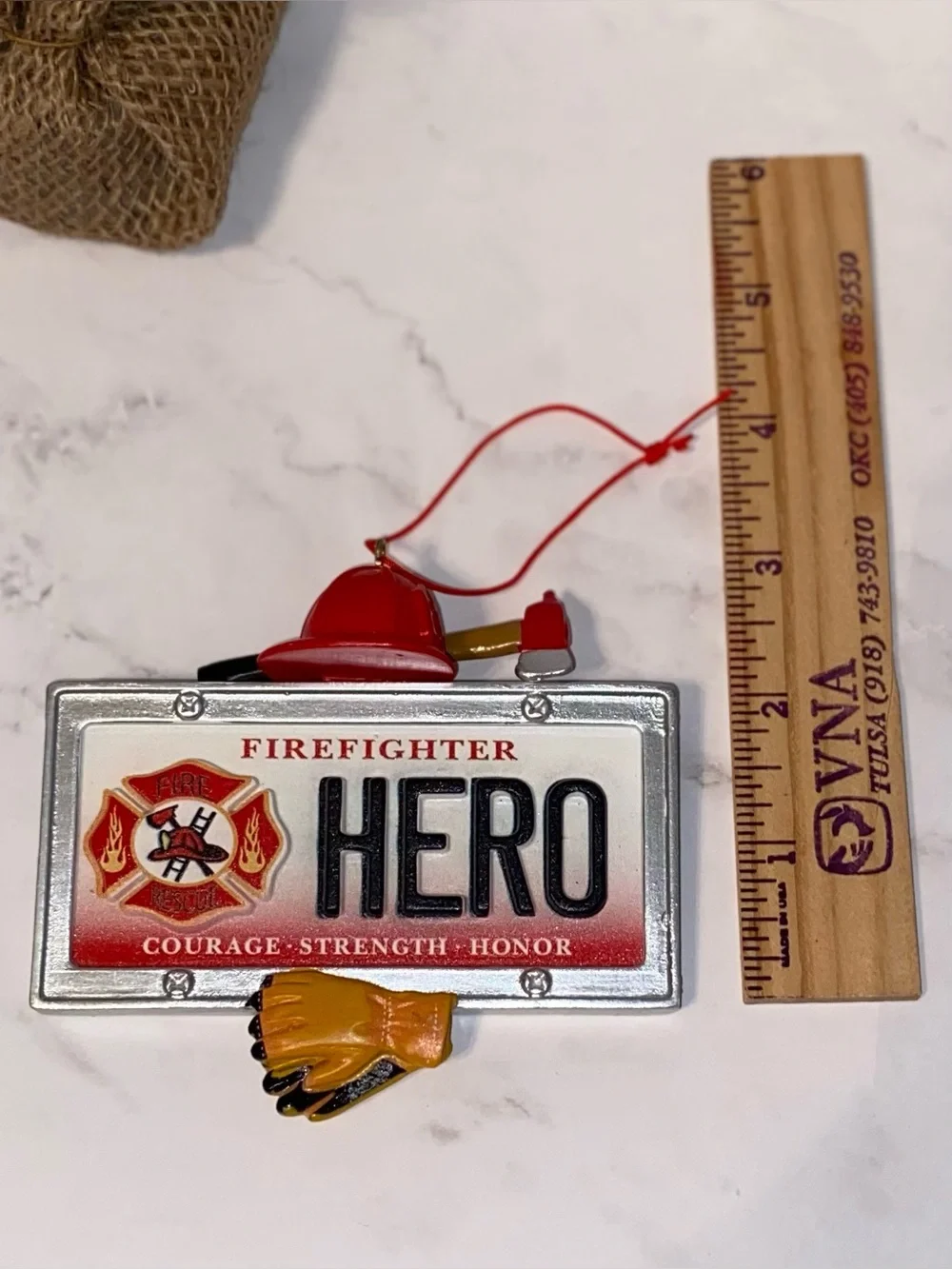 Kurt Adler honor firefighter